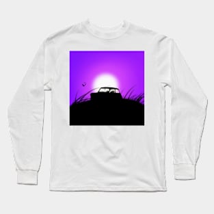 Classic Mini Sunset Purple Long Sleeve T-Shirt